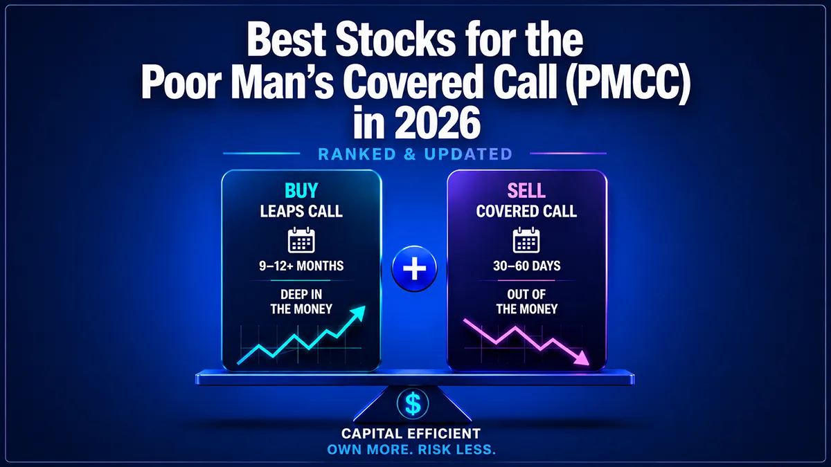 Best Stocks for the Poor Man's Covered Call (PMCC) in 2026 (Ranked & Updated)
