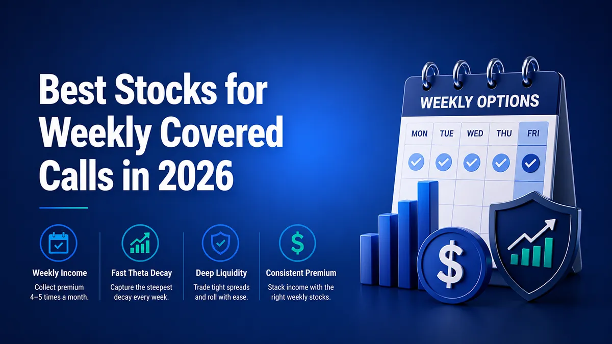 Best Stocks for Weekly Covered Calls in 2026 (Ranked & Updated)