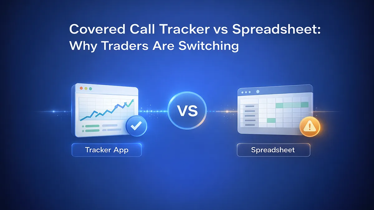 Covered Call Tracker vs Spreadsheet: Why Traders Are Switching