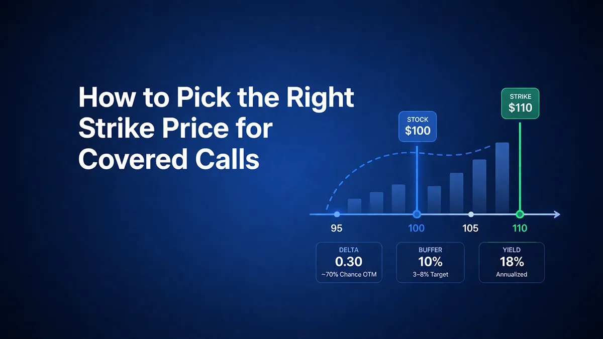 How to Pick the Right Strike Price for Covered Calls