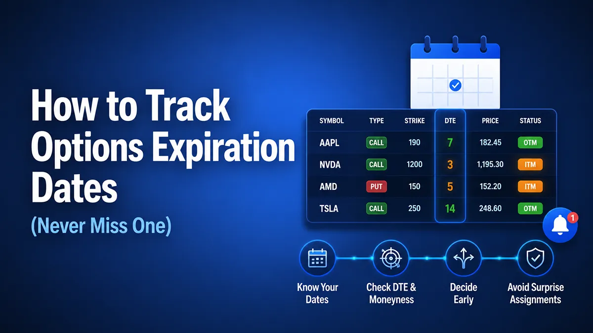 How to Track Options Expiration Dates (Never Miss One)
