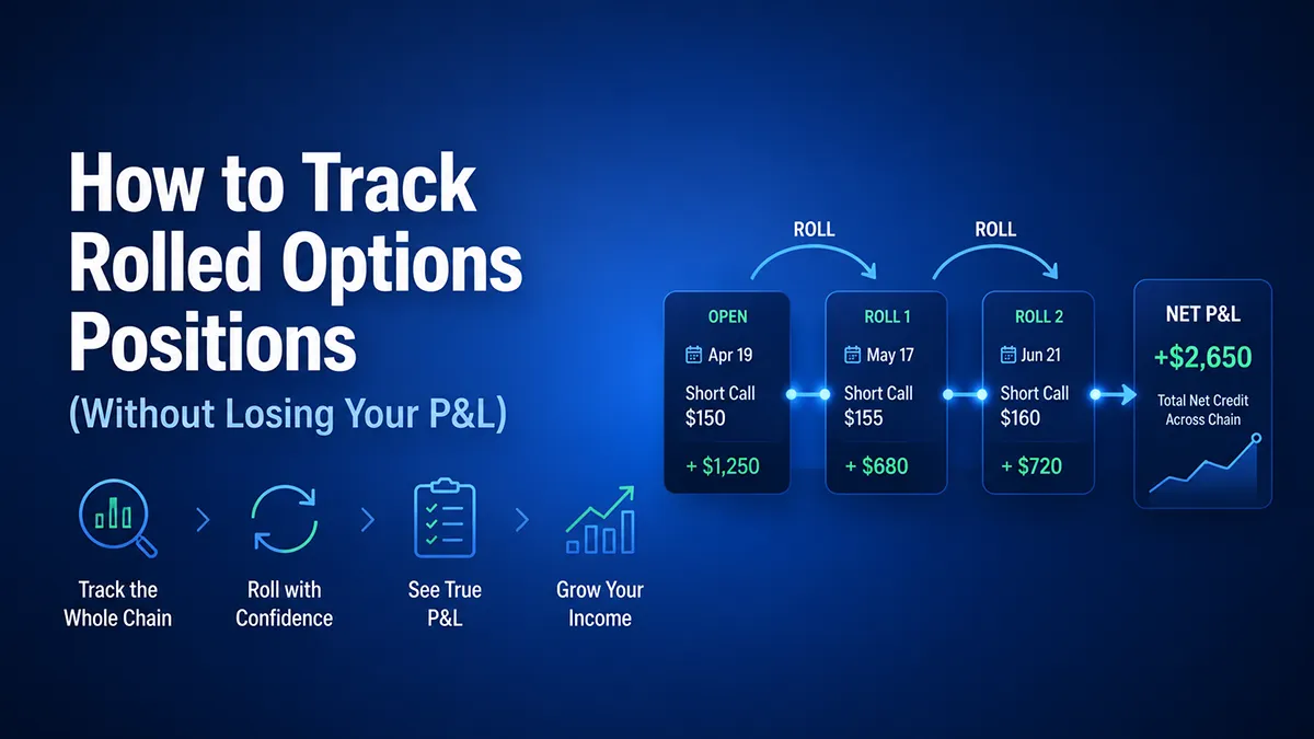 How to Track Rolled Options Positions (Without Losing Your P&L)