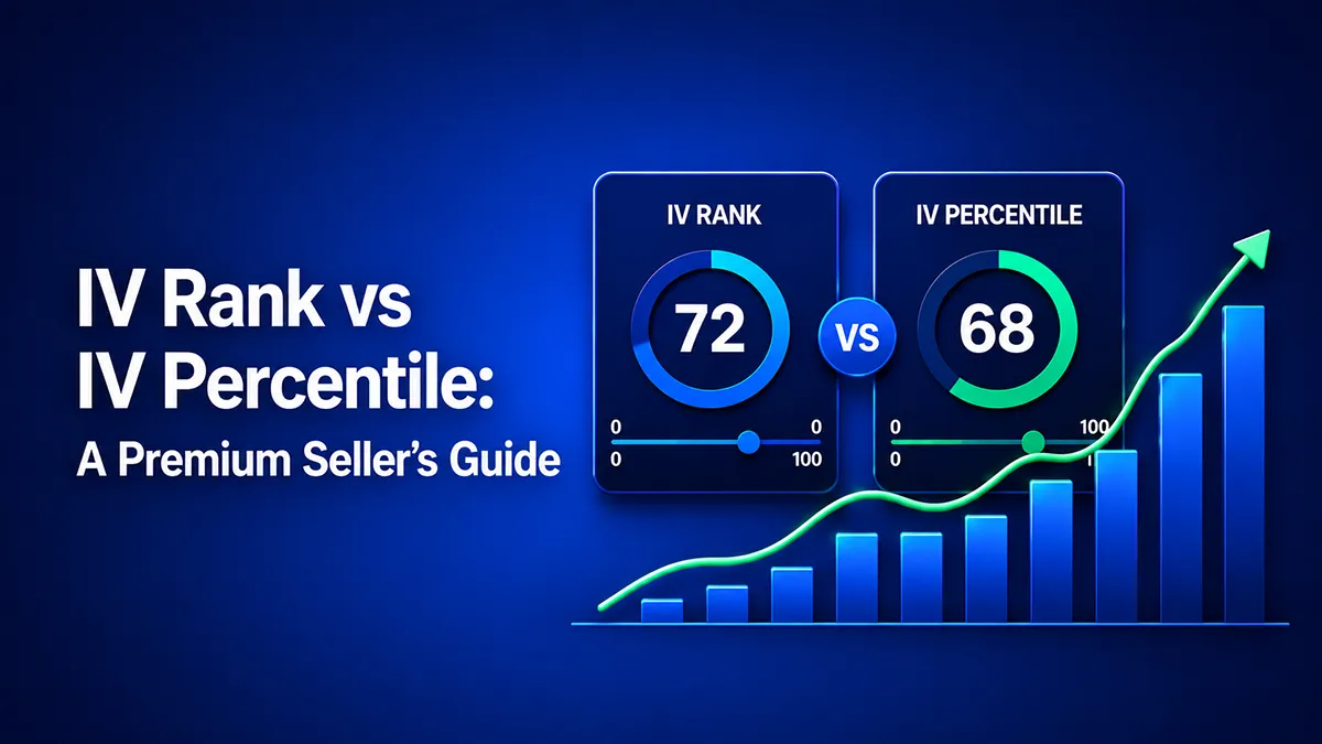 IV Rank vs IV Percentile: A Premium Seller's Guide